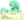 YELLOW WHITE AQUA