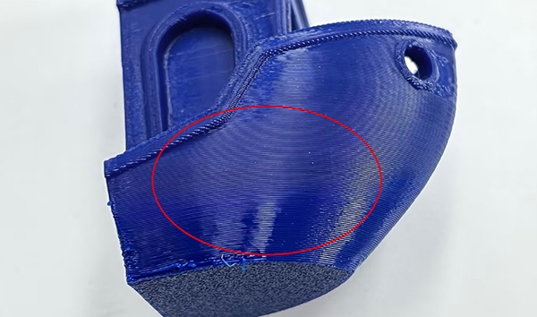 Inconsistent Surface Gloss on the Print