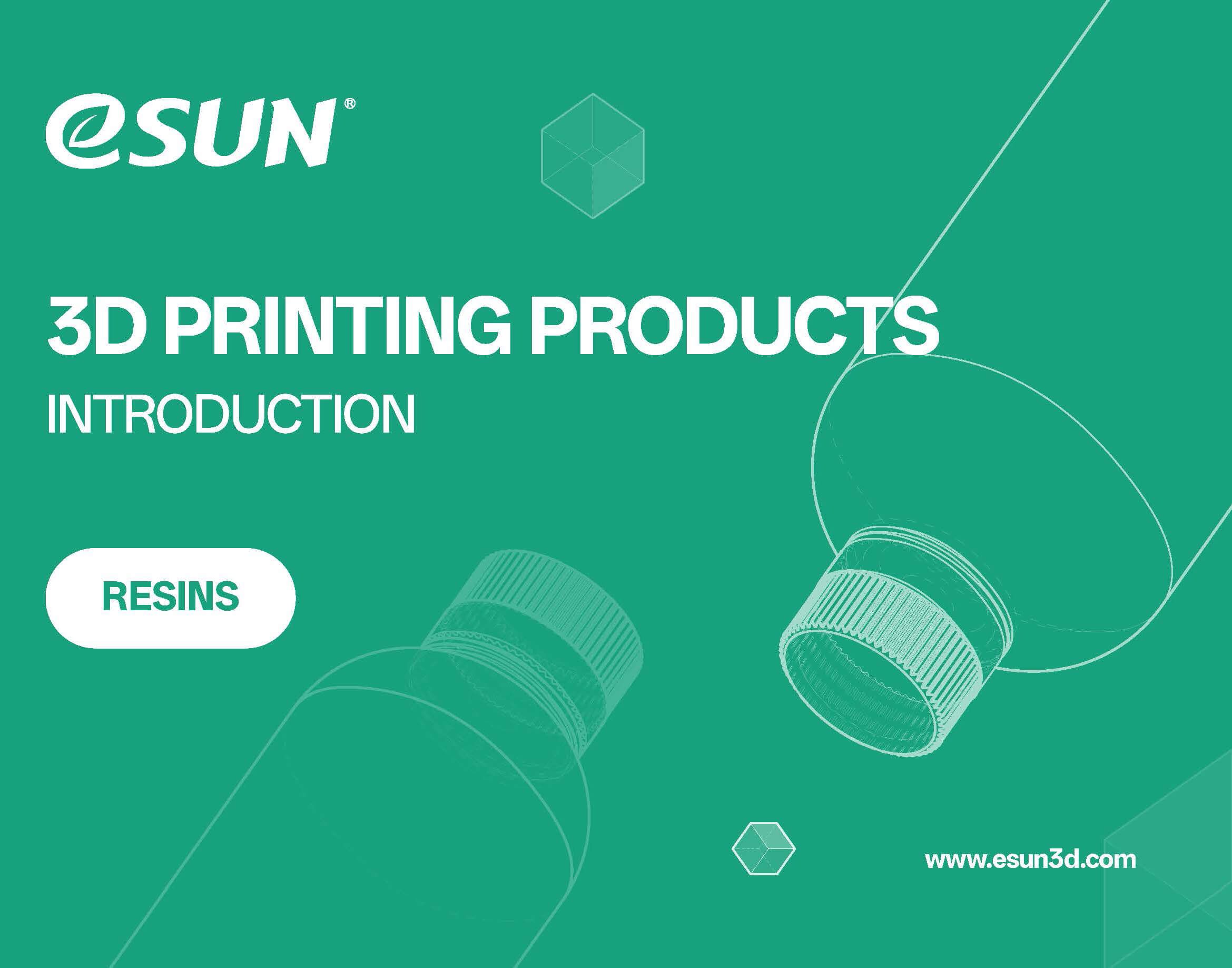 eSUN 3D Resin Products Introduction