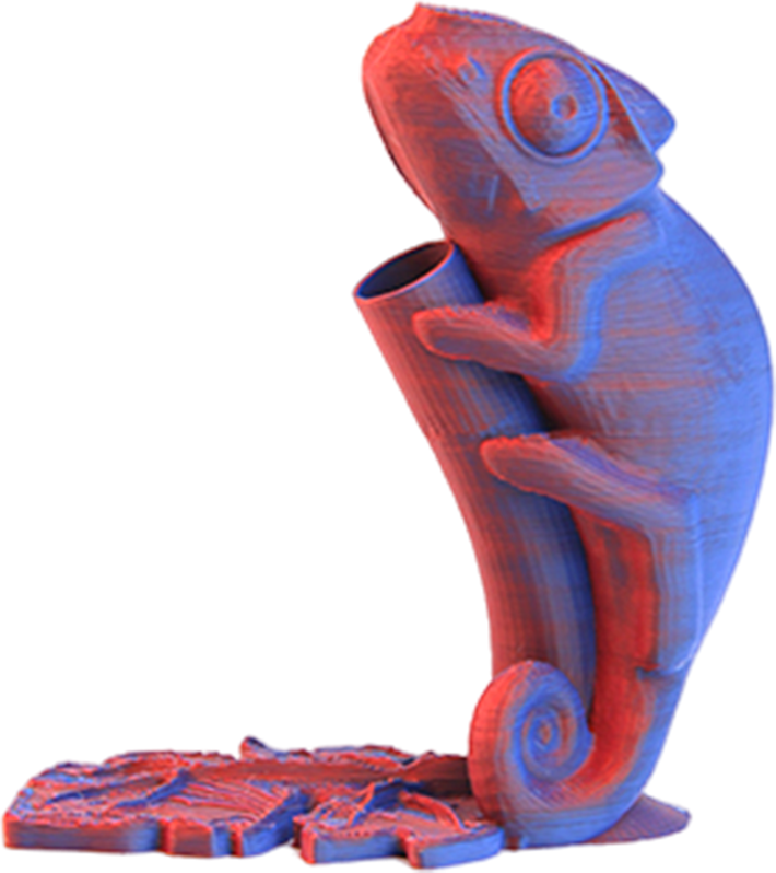 RED BLUE