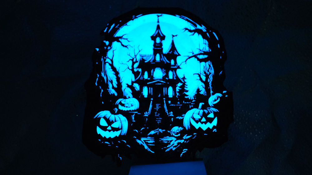 PLA-luminous 3d pringting modle-4