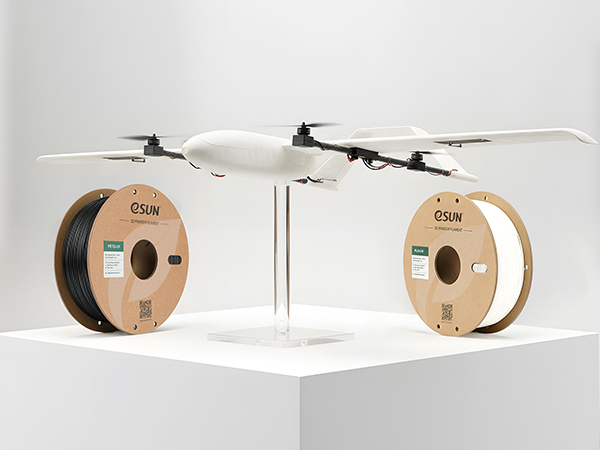 3d pringting drone and esun pla-lw
