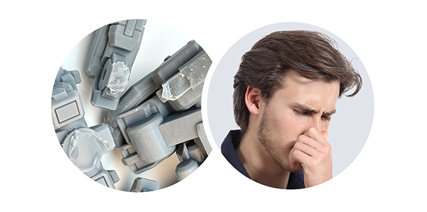 Disadvantages of photosensitive resin