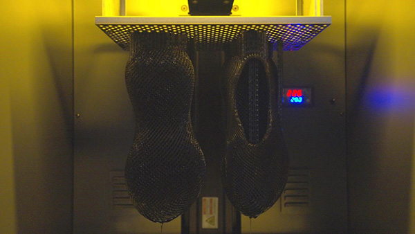 Monolithic 3D-Printed Footwear