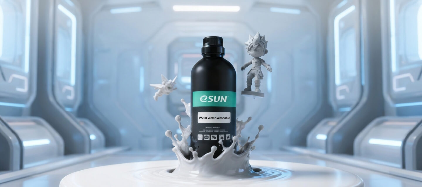 W200 water-washable resin banner