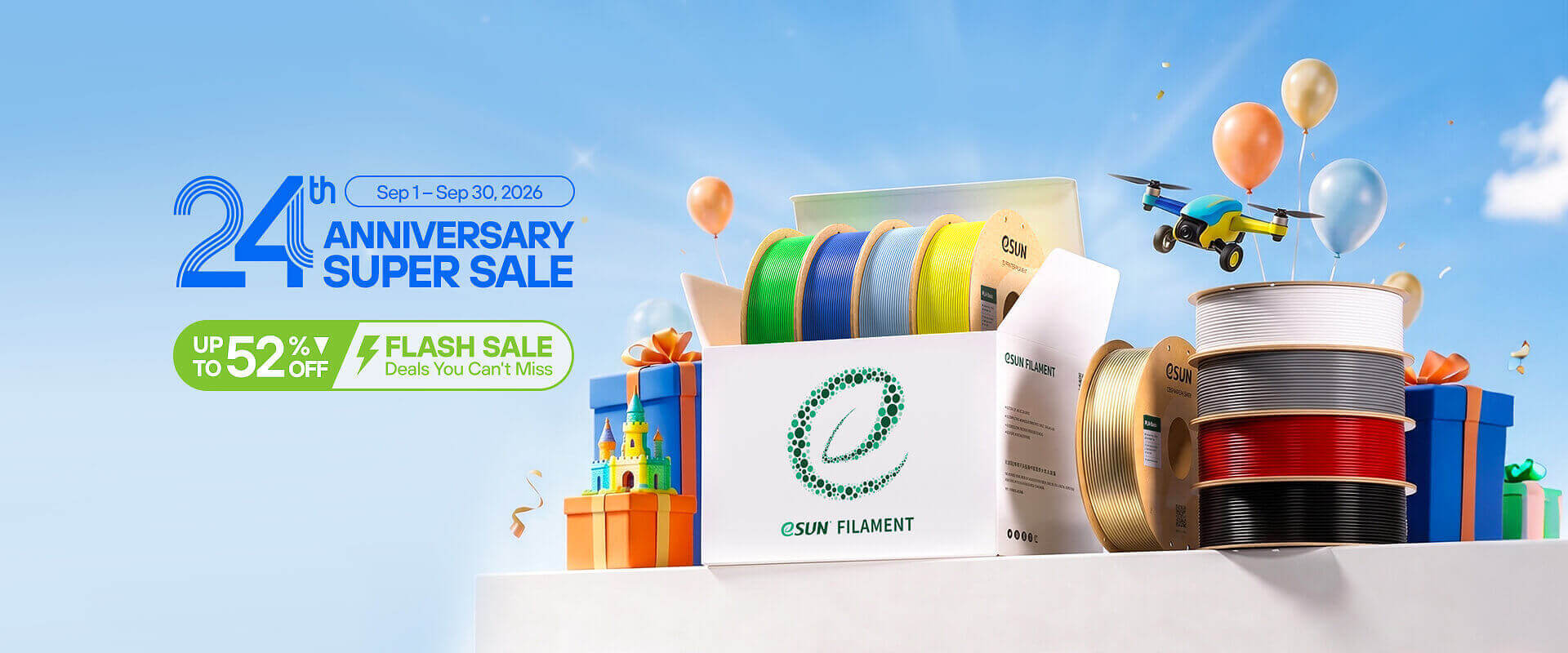 24th Anniversary Super Sale
